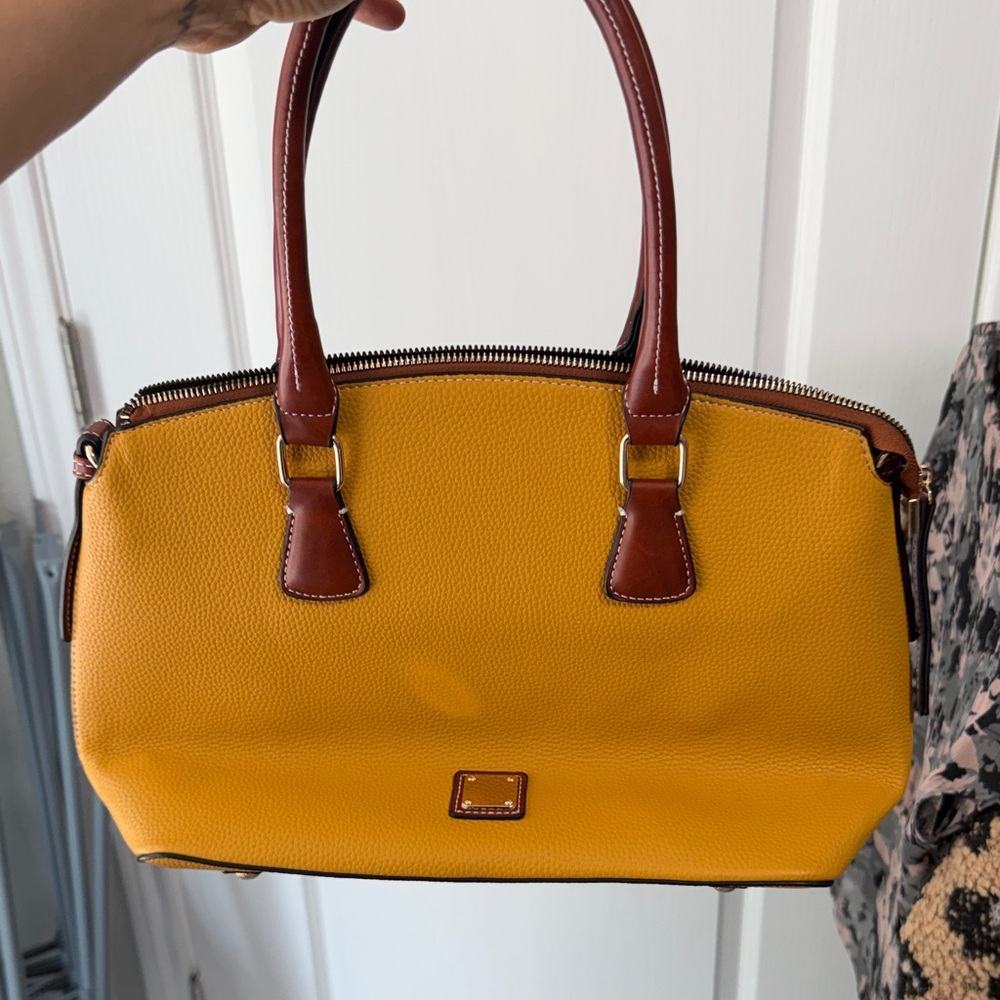 Yellow Leather Handbag
